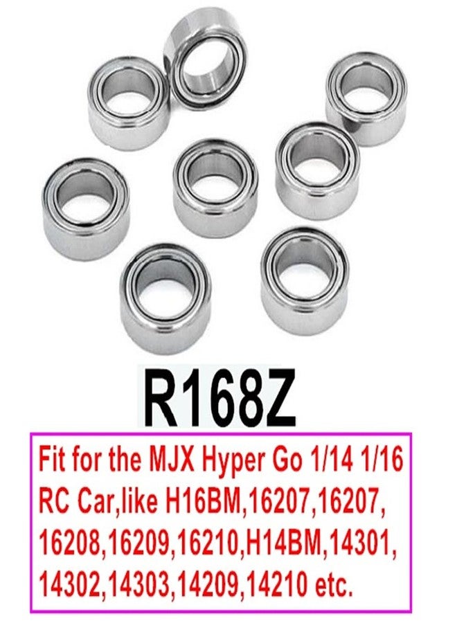 قطع غيار محامل العجلات ZDingTech R168Z لسيارات MJX Hyper Go بمقياس 1/16، بما في ذلك محامل العجلات H16BM وH14BM وH16GT وH16DR و16207 و16208 و16209 و16210. - Image 2
